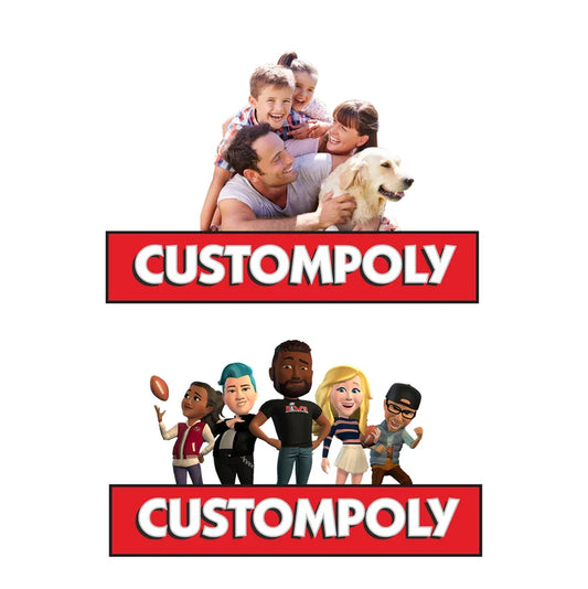 Custompoly Board Game - Complete Game: Customized Gift, Personalized Board Game, Mother's Day Gift, Personalized Gift, Mother’s Day